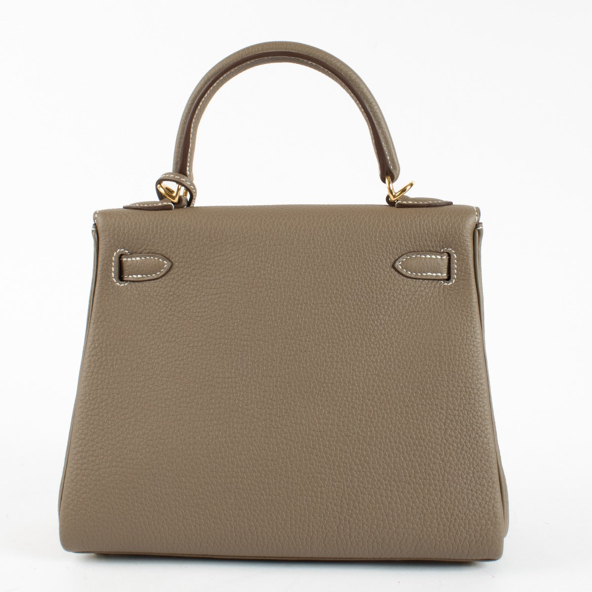 Hermès Kelly 25 Etoupe Togo GHW