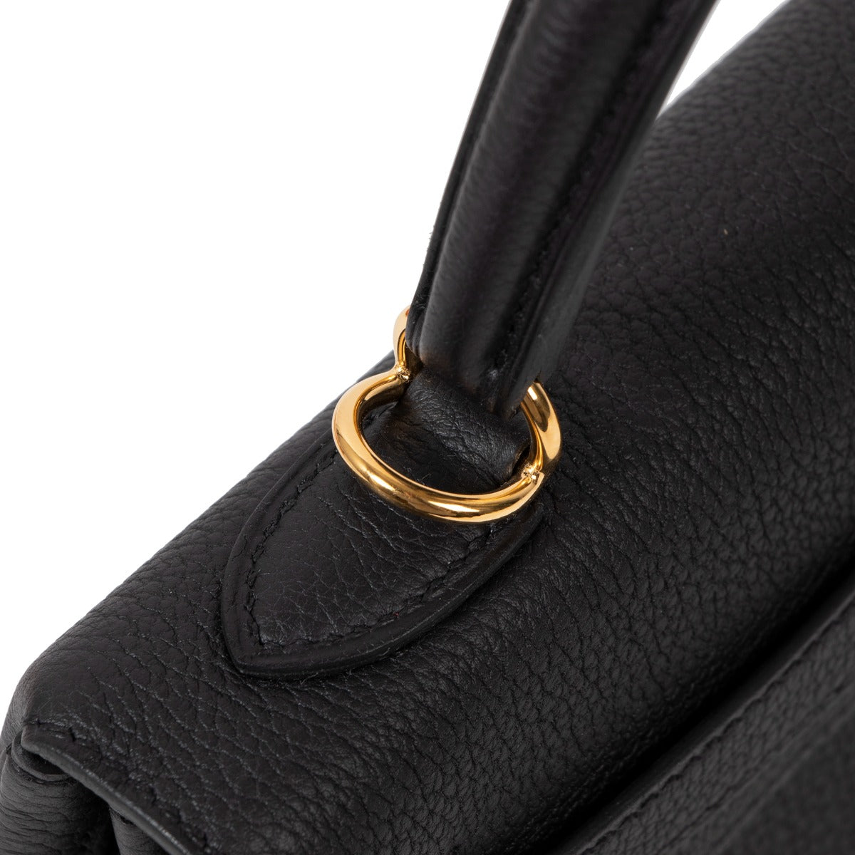 Hermès Kelly 25 Black Togo GHW
