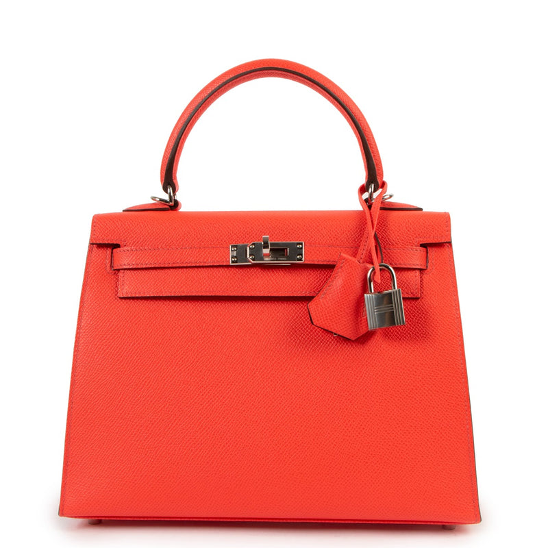 Authentic second hand Hermes kelly 25 luxury designer by labellov
