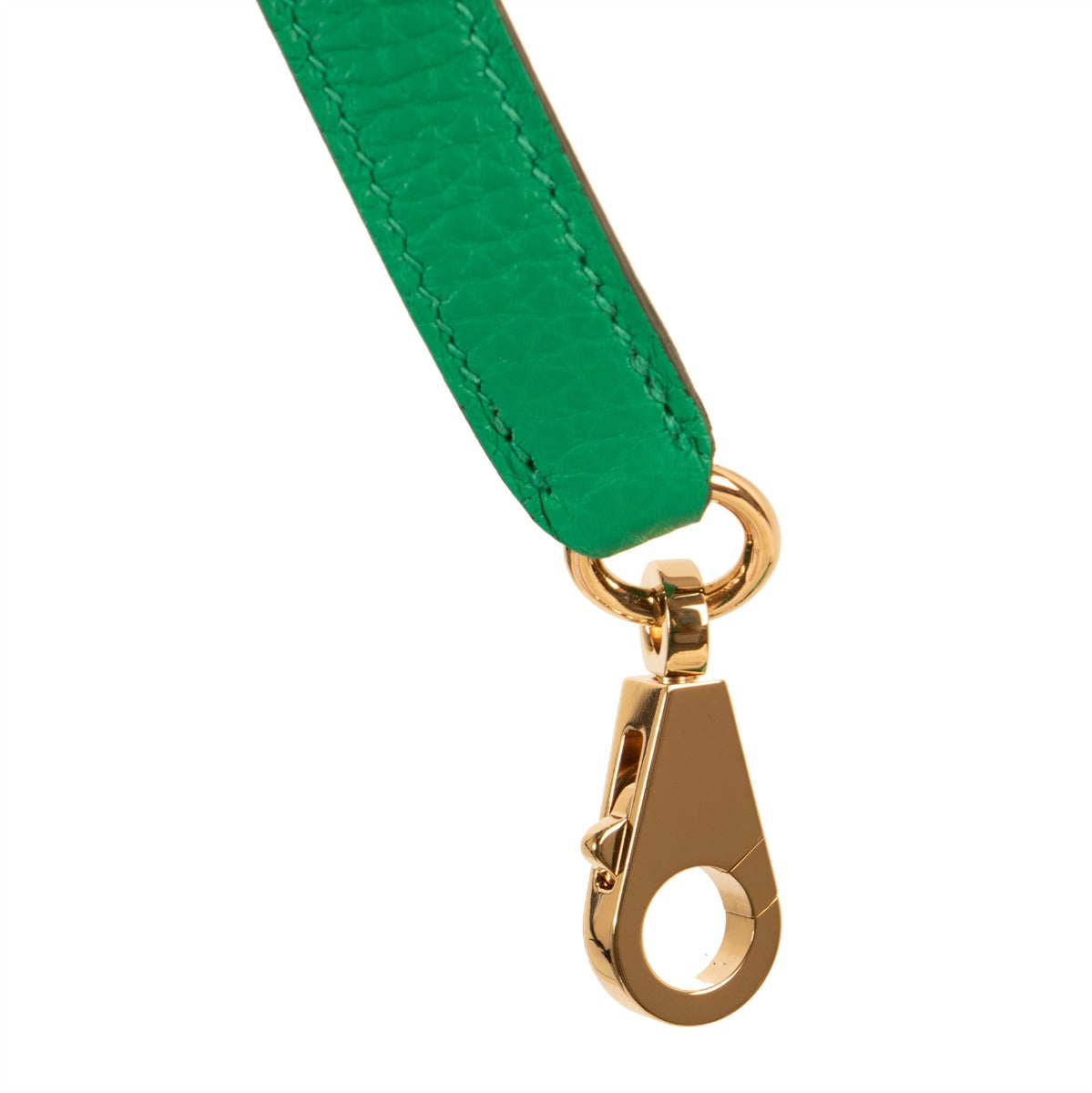 Hermès Kelly Touch 25 Vert Menthe Lizard/Togo PBHW