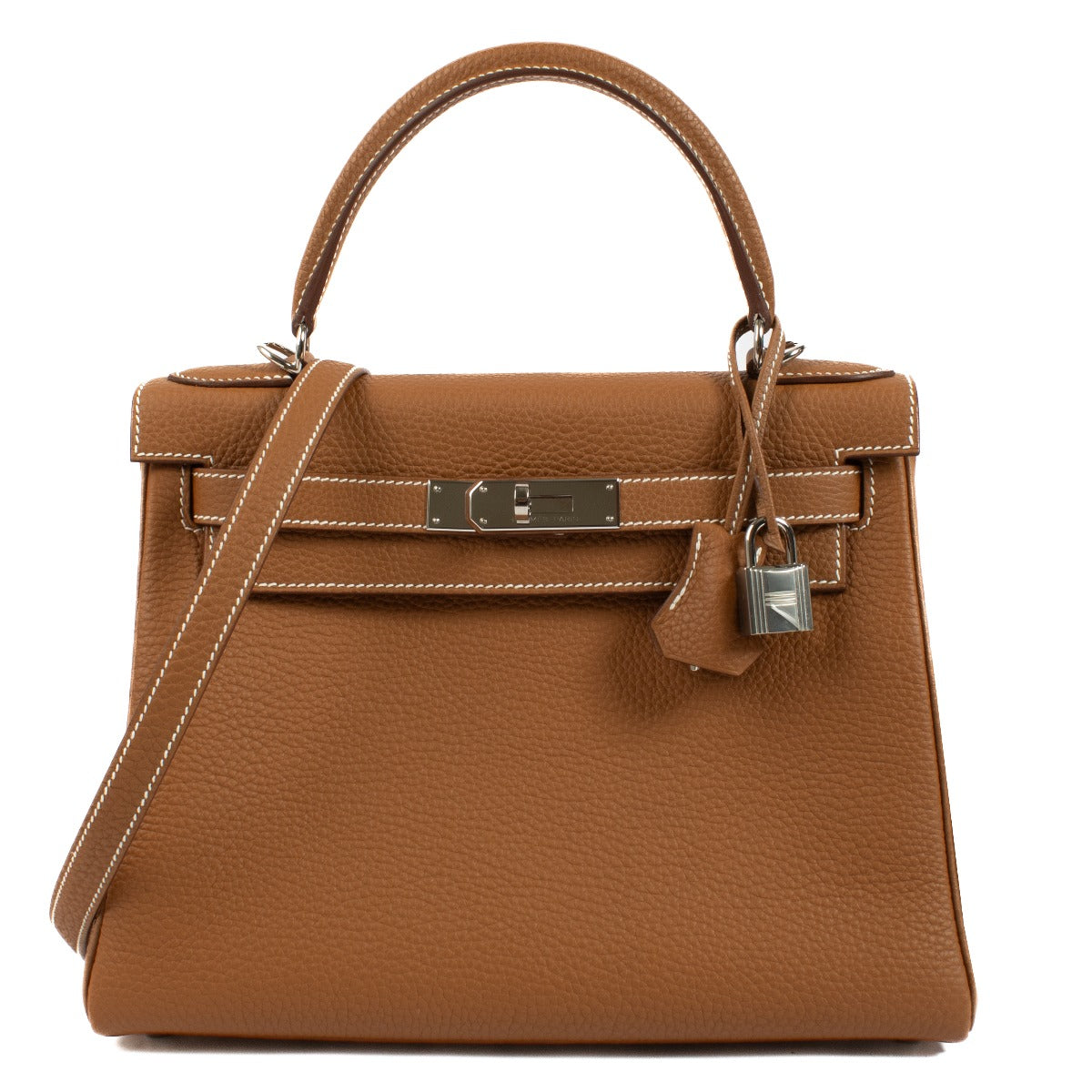 Hermès Kelly 28 Gold Togo PHW