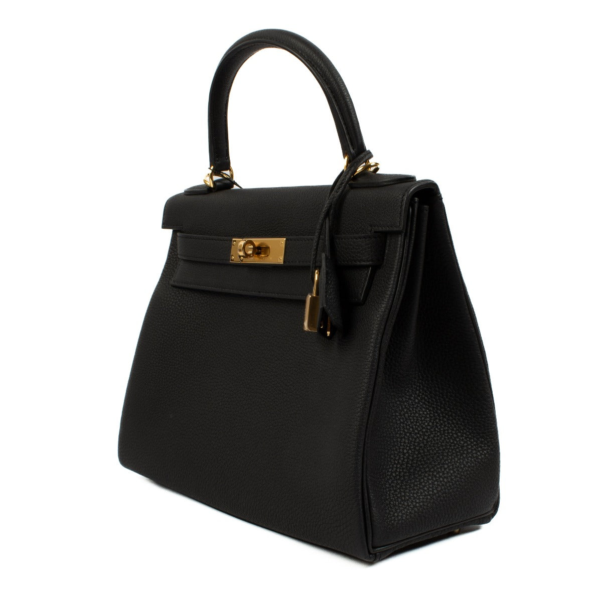 Hermès Kelly 28 Black Togo GHW