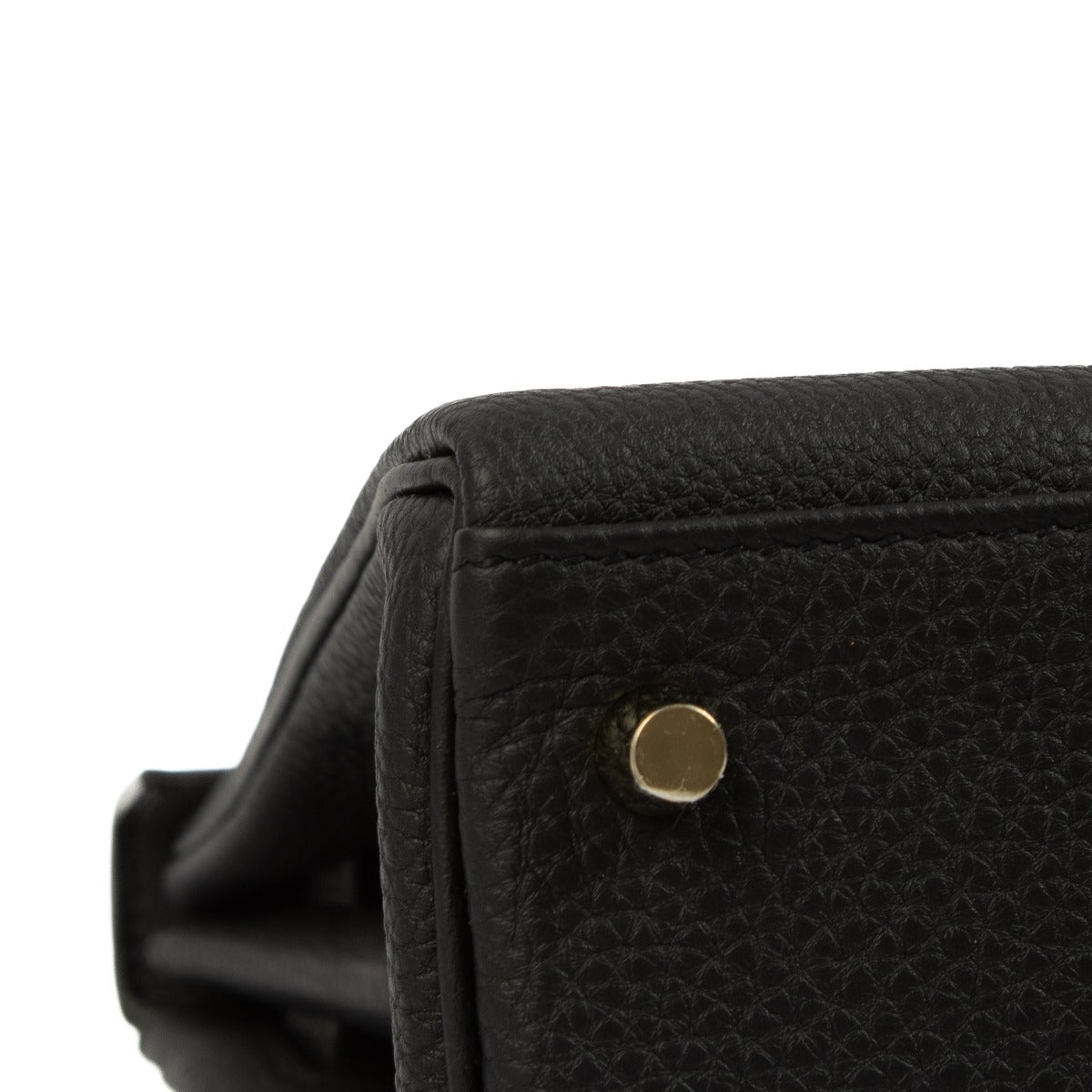 Hermès Kelly 28 Noir Togo GHW