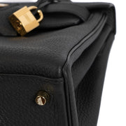 Hermès Kelly 28 Retourne Black Togo