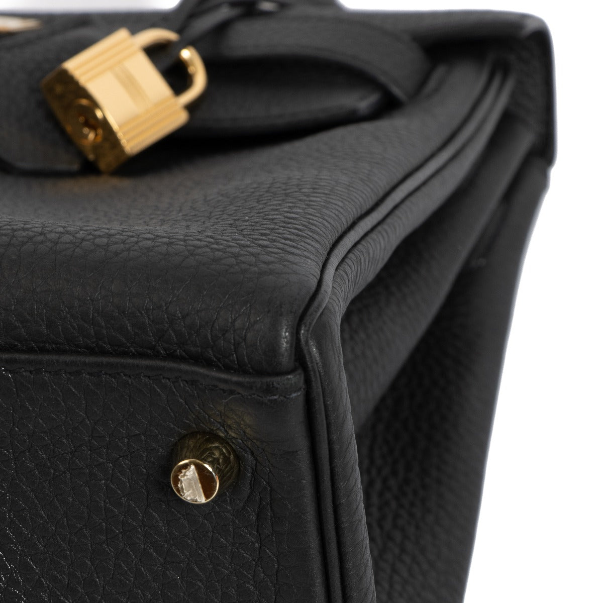 Hermès Kelly 28 Retourne Black Togo