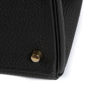 Hermès Kelly 28 Retourne Black Togo