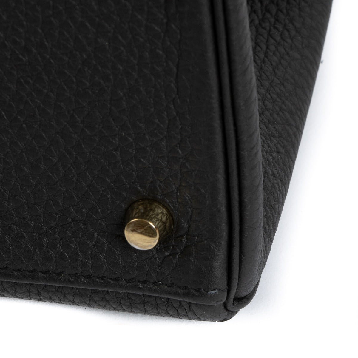 Hermès Kelly 28 Retourne Black Togo