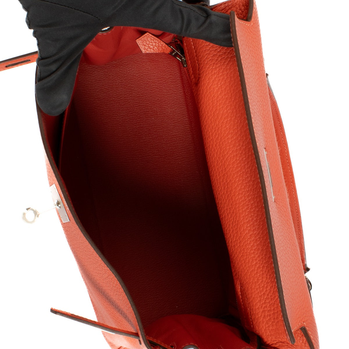 Hermès Kelly 28 Rouge Pivoine Clemence PHW