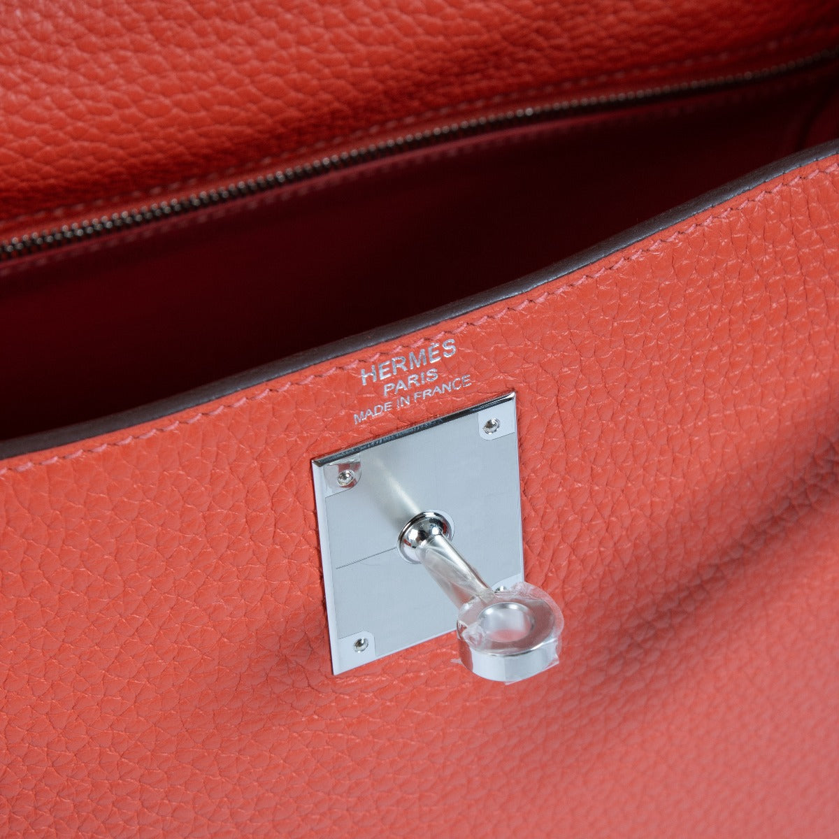 Hermès Kelly 28 Rouge Pivoine Clemence PHW