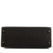 achetez seconde main Hermes Kelly Sellier 28 Noir Epsom dans www.labellov.com