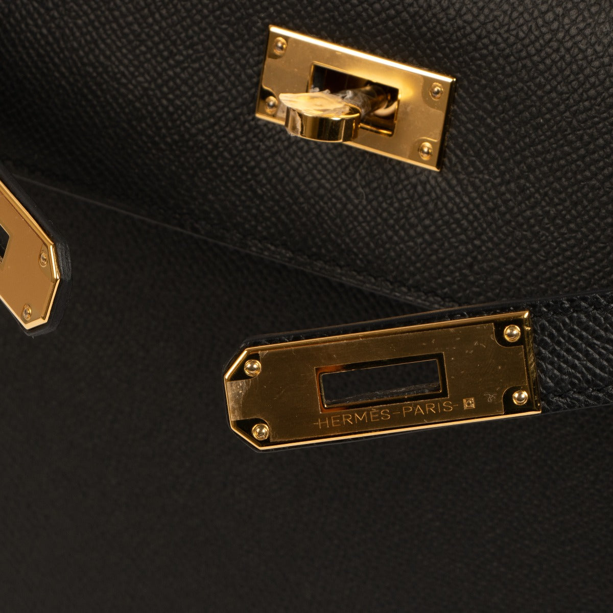 Hermès Kelly 28 Noir Epsom GHW