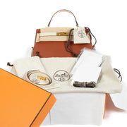 Hermès HSS Kelly 28 Cuivre/Craie Epsom GHW