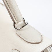 Shop authentic brand new store fresh 2024 Hermès Kelly 28 Craie Togo PHW on www.labellov.com