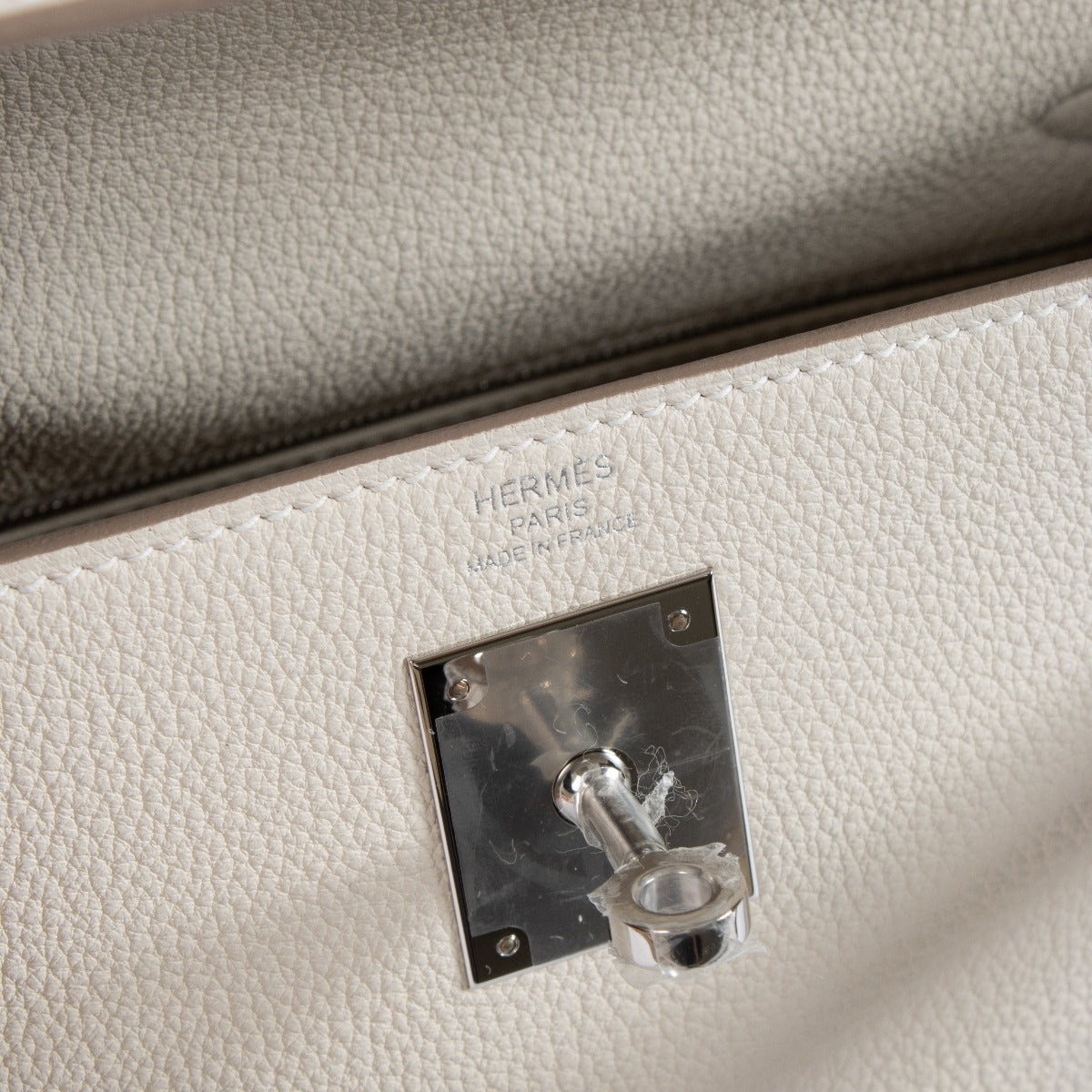 Hermès Kelly 28 Craie Togo PHW