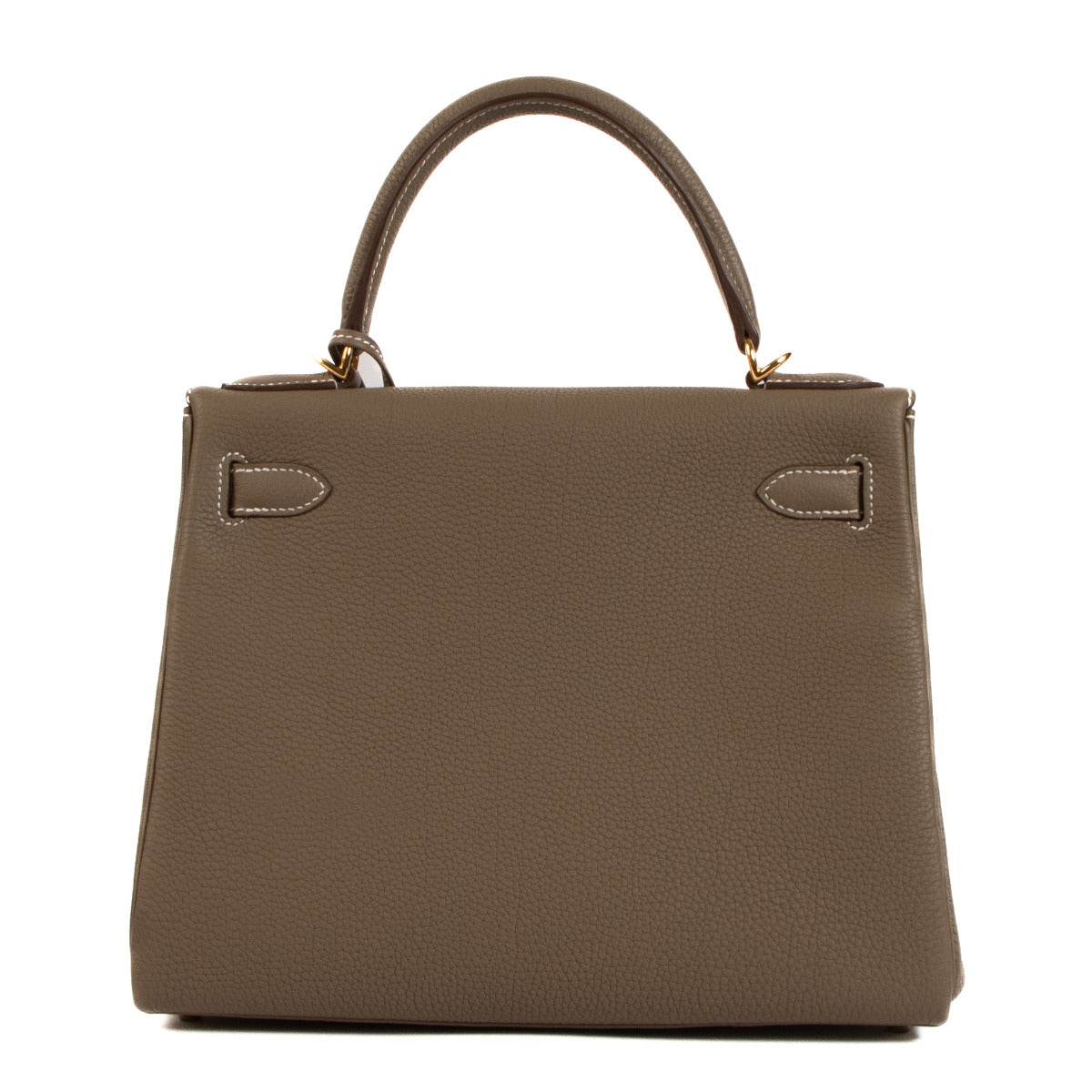 Shop your Hermès Kelly 25 Etoupe Togo GHW for the best price at Labellov secondhand luxury in Antwerp and Knokke.