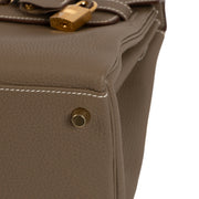 Hermès 2023 Kelly 28 Etoupe Togo GHW
