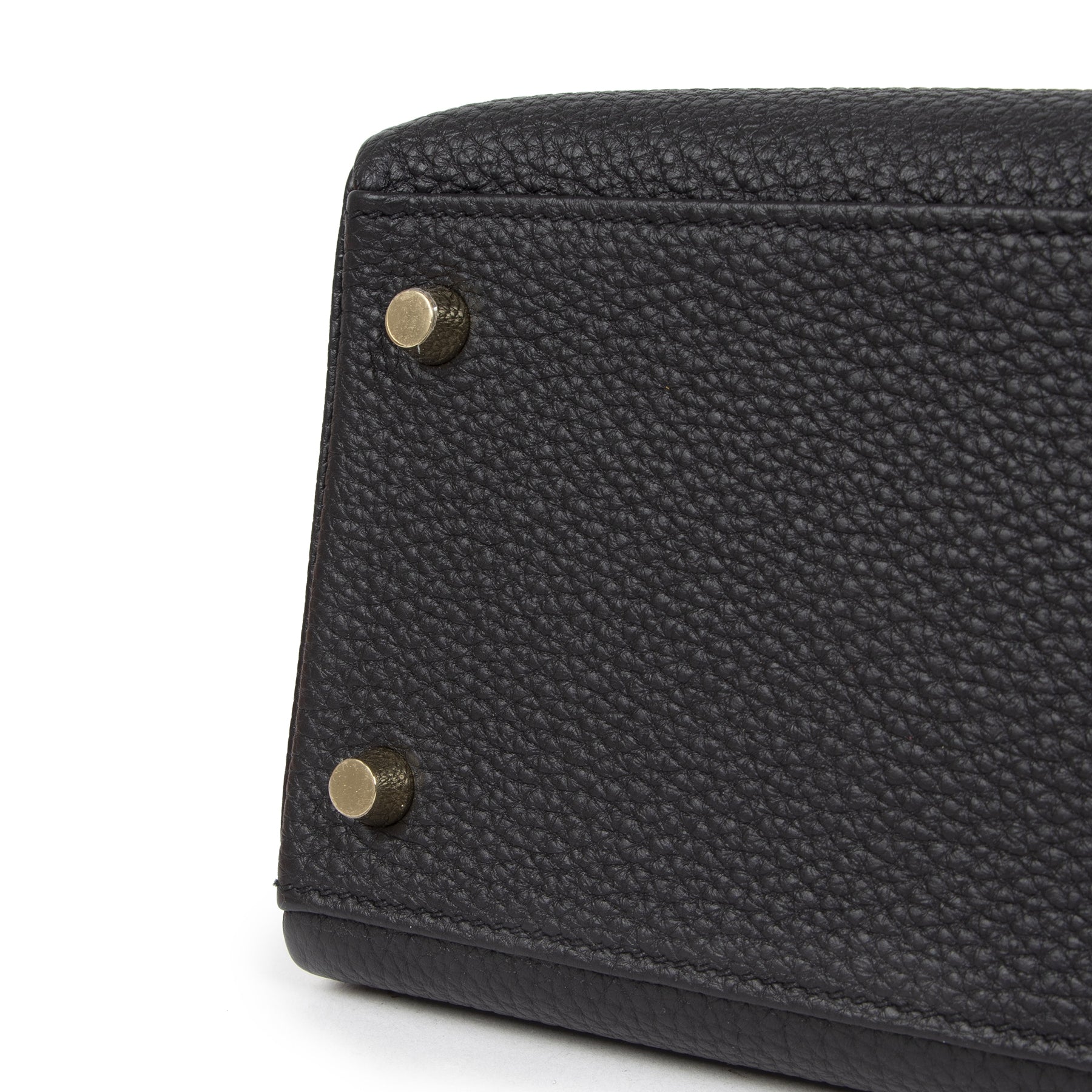 Hermès Kelly 28 Black Togo GHW