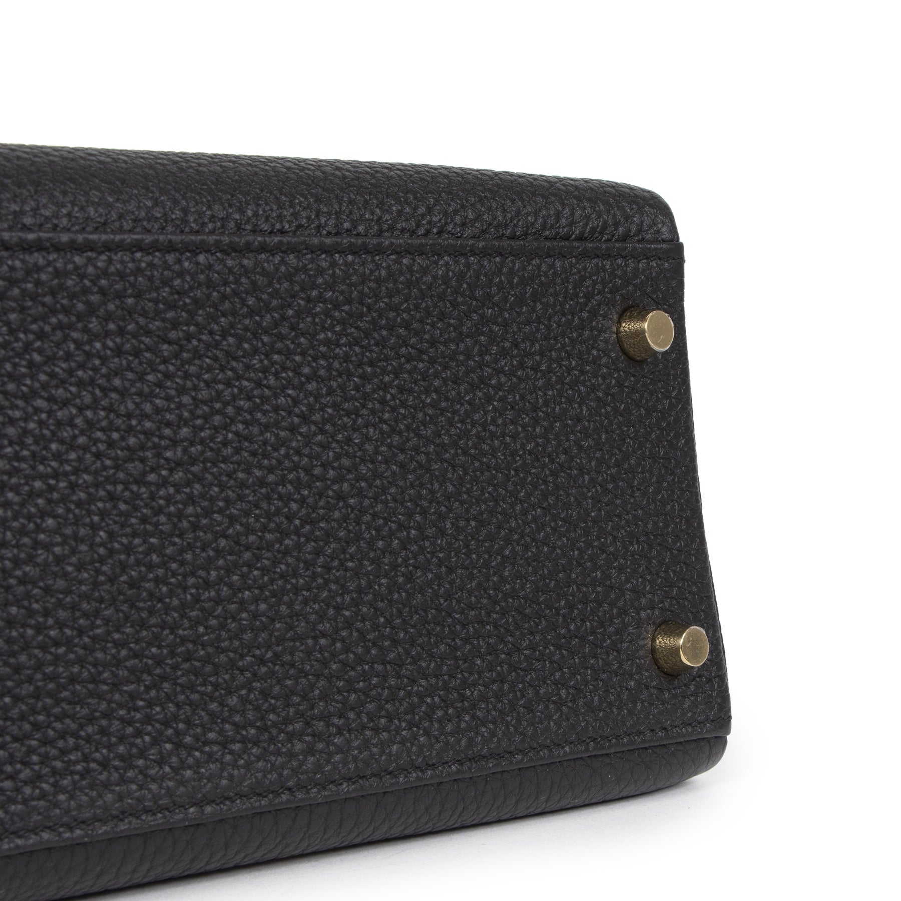 Hermès Kelly 28 Black Togo GHW