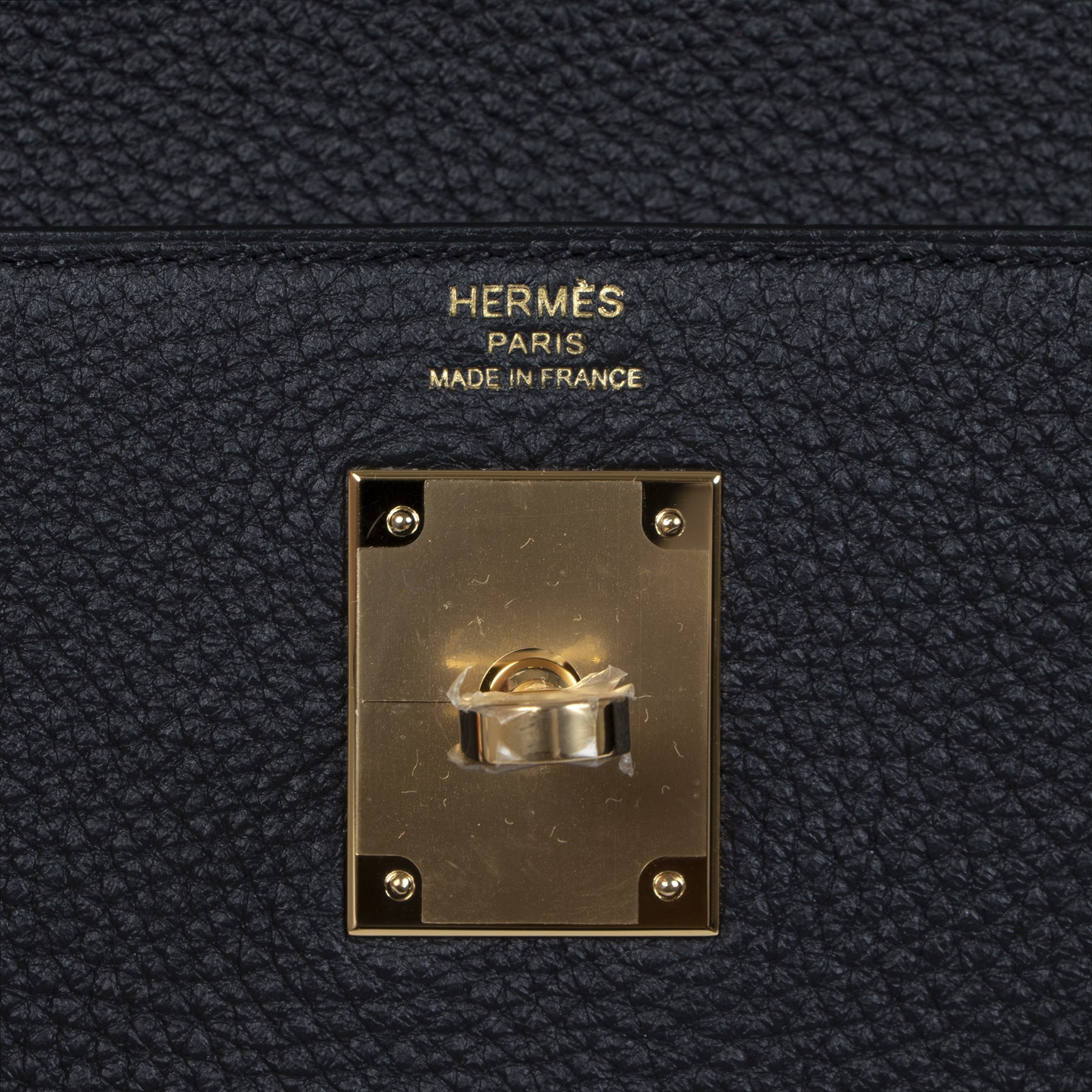 Hermès Kelly 28 Black Togo GHW