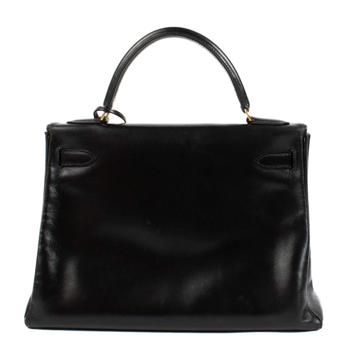 Hermès Kelly 32 Box Black GHW