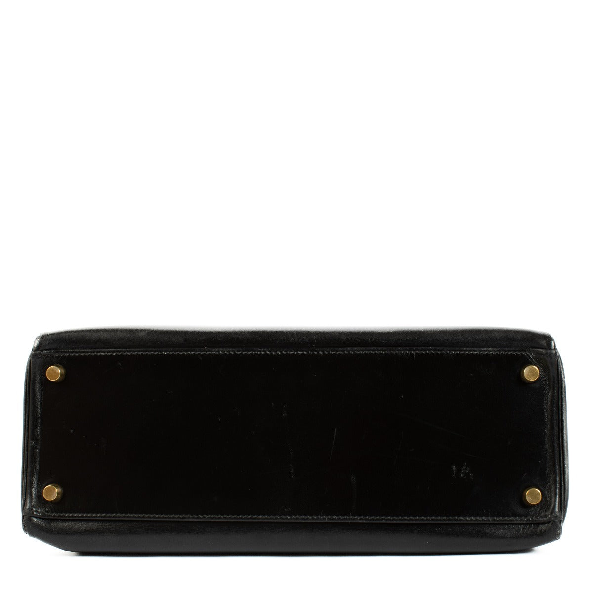 Hermès Kelly 32 Box Black GHW