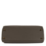 Pre-owned Hermès Kelly 32 Etain Togo on www.laebllov.com