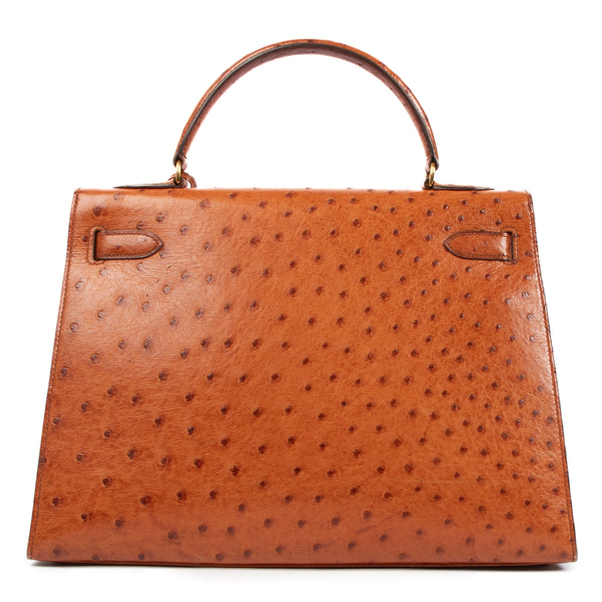 Achetez seconde main Hermès Kelly 32 Autruche Gold chez LABELLOV