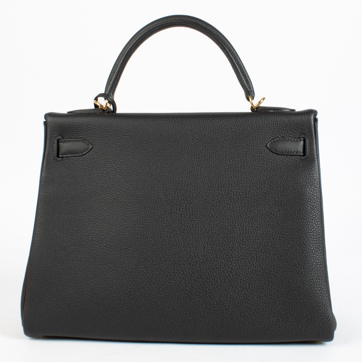 Hermès Kelly 32 Zwart Togo GHW