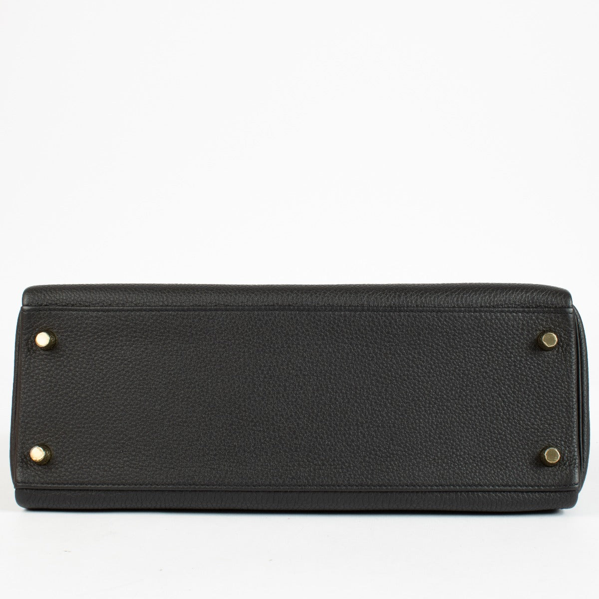 Hermès Kelly 32 Zwart Togo GHW