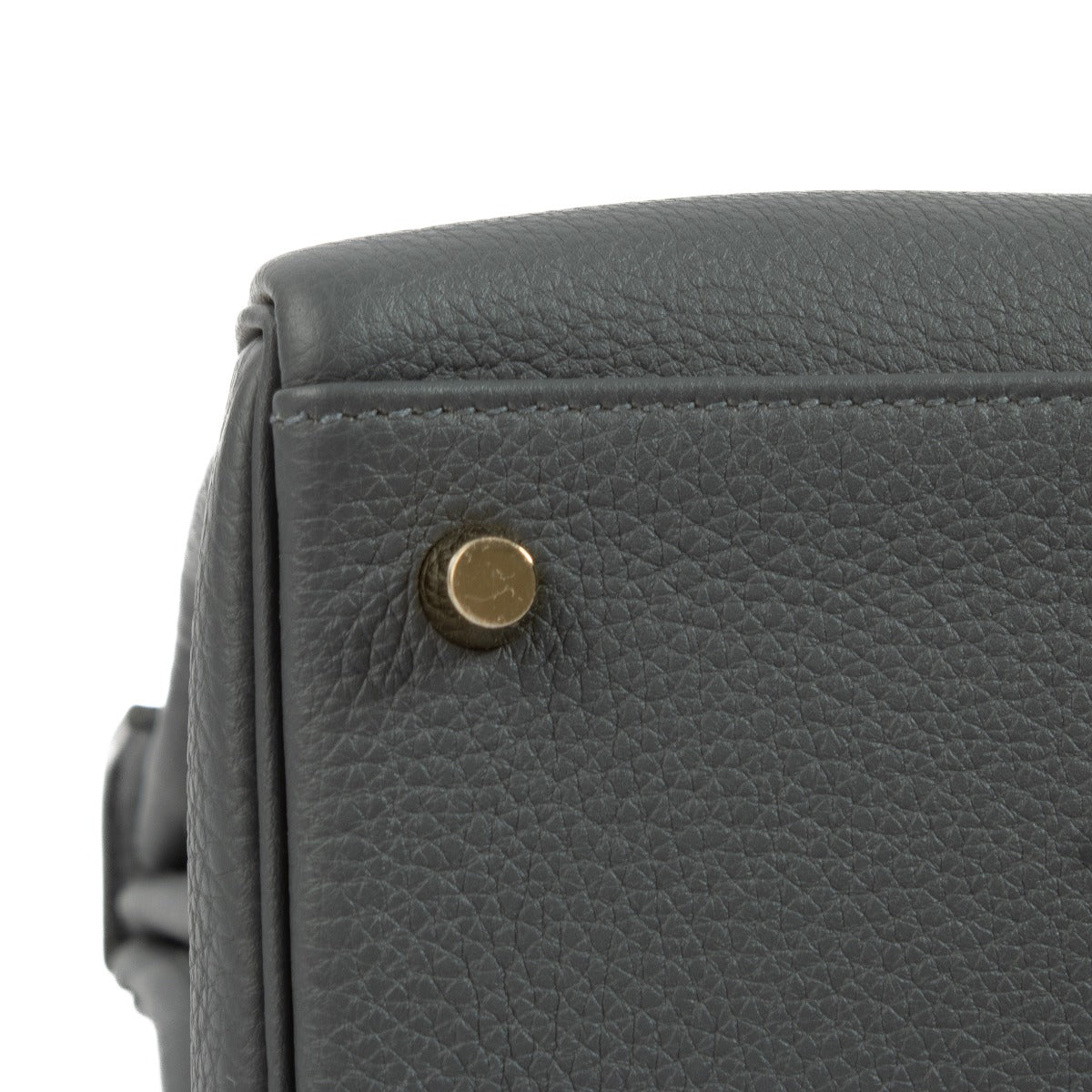 Hermès Kelly 32 Gris Misty Togo GHW