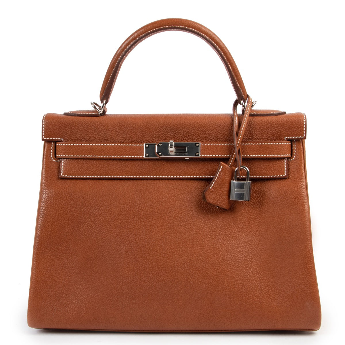 shop safe Hermès Kelly 32cm barenia faubourg PHW