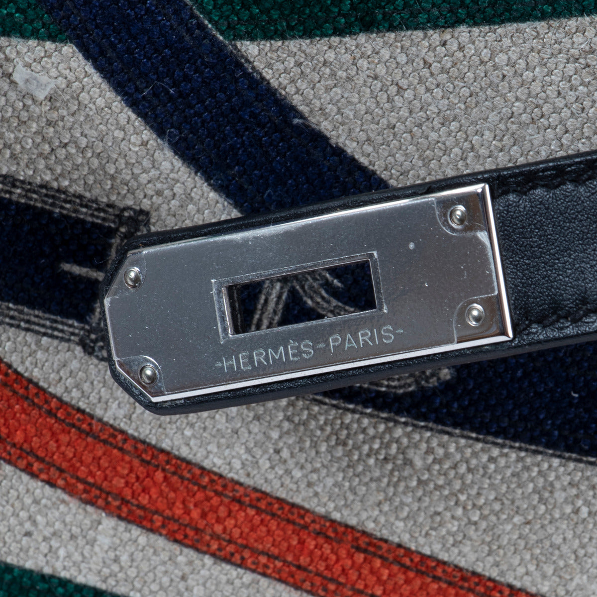 Hermès Kelly 32 Toile De Camp Cavalcadour Limited Edition