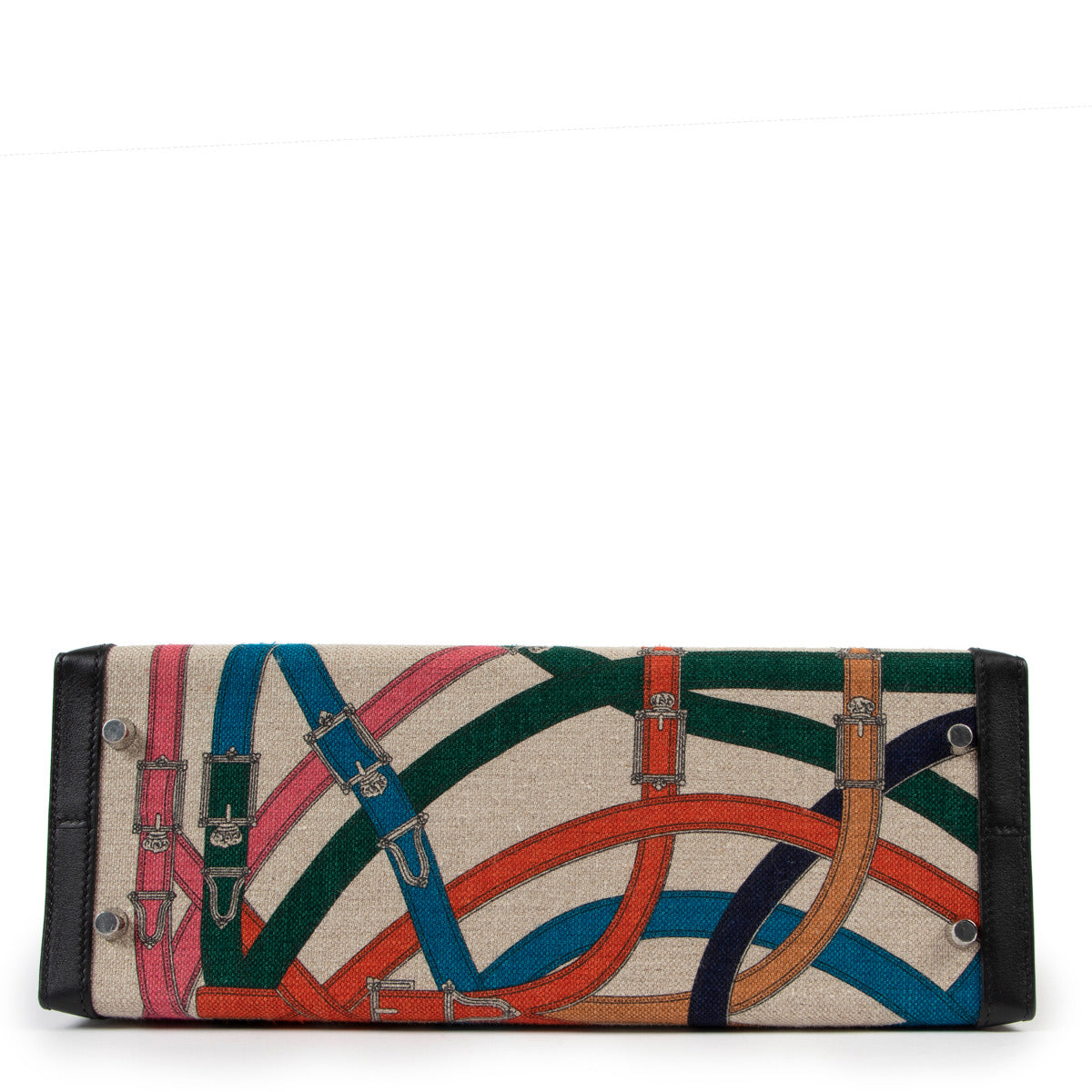 Hermès Kelly 32 Toile De Camp Cavalcadour Limited Edition