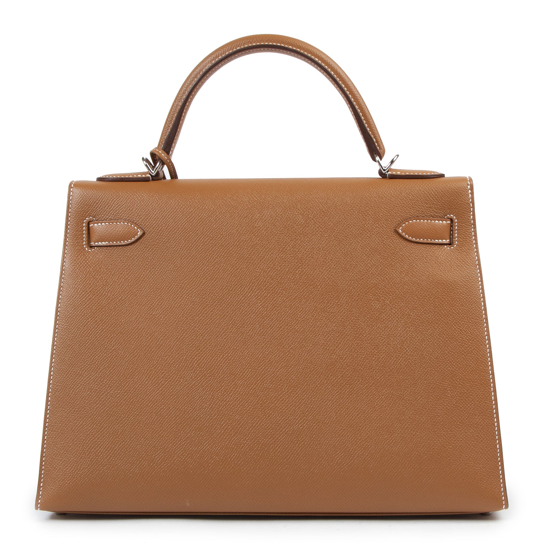 koop online tegen de beste prijs *Never Used* Hermes Kelly 32 Sellier Gold Epsom PHW