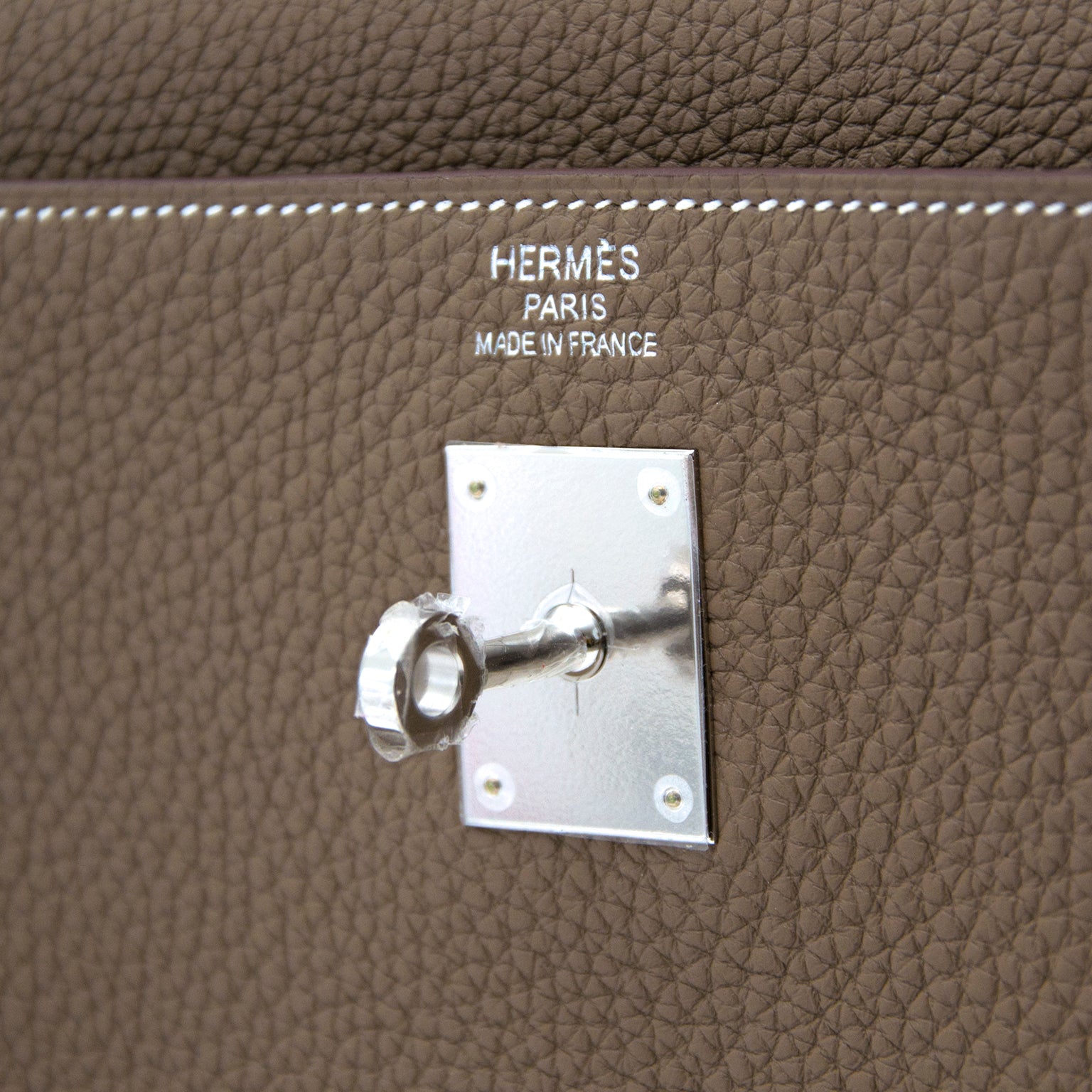 Acheter en ligne chez labellov.com hermes kelly 35 togo etoupe 100% authentic
