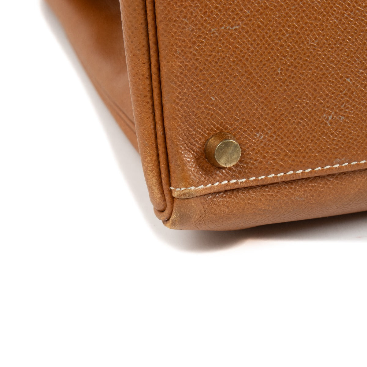 Hermès Kelly 40 Gold Courchevel GHW
