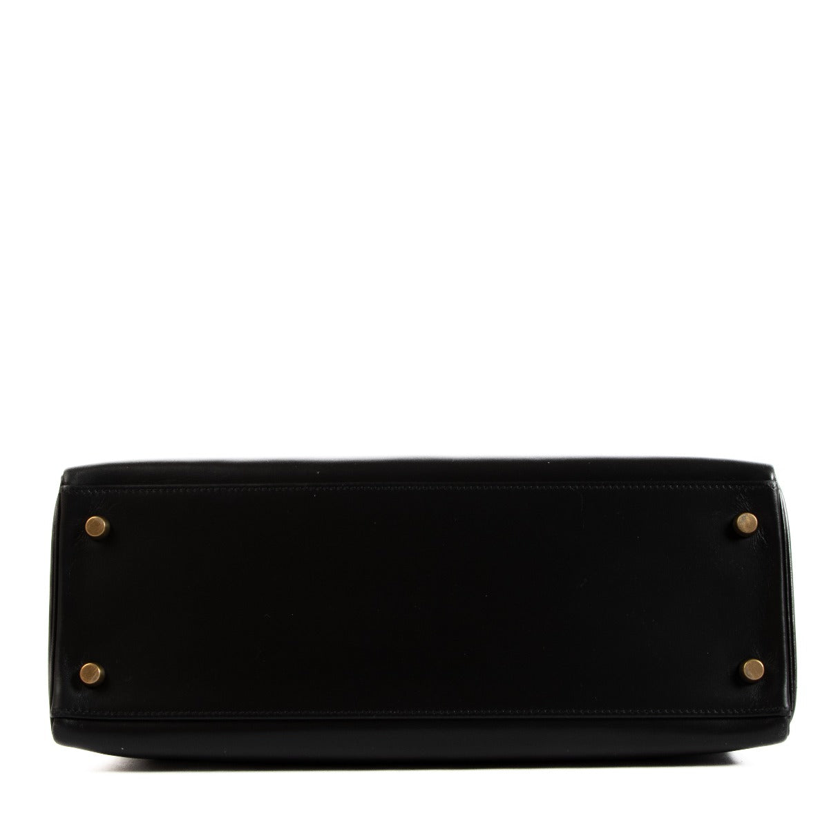 Hermès Vintage Kelly 32 Black Box GHW