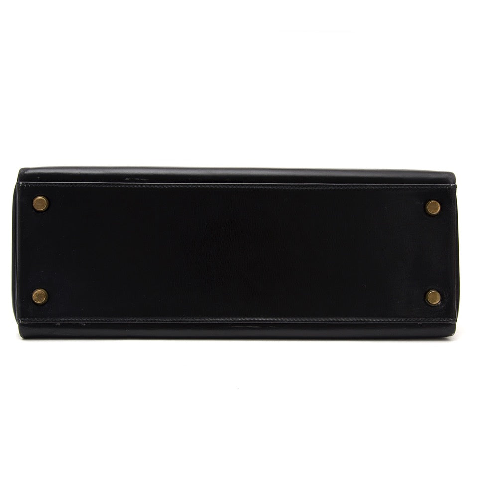 koop veilig online aan de beste prijs Hermes kelly black box calf webshop labellov.com