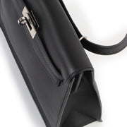 Hermes Black Kelly Danse Swift PHW shop safe online Hermes Black Kelly Danse Swift PHW. achiever en lingne seconde main Hermes Black Kelly Danse Swift PHW