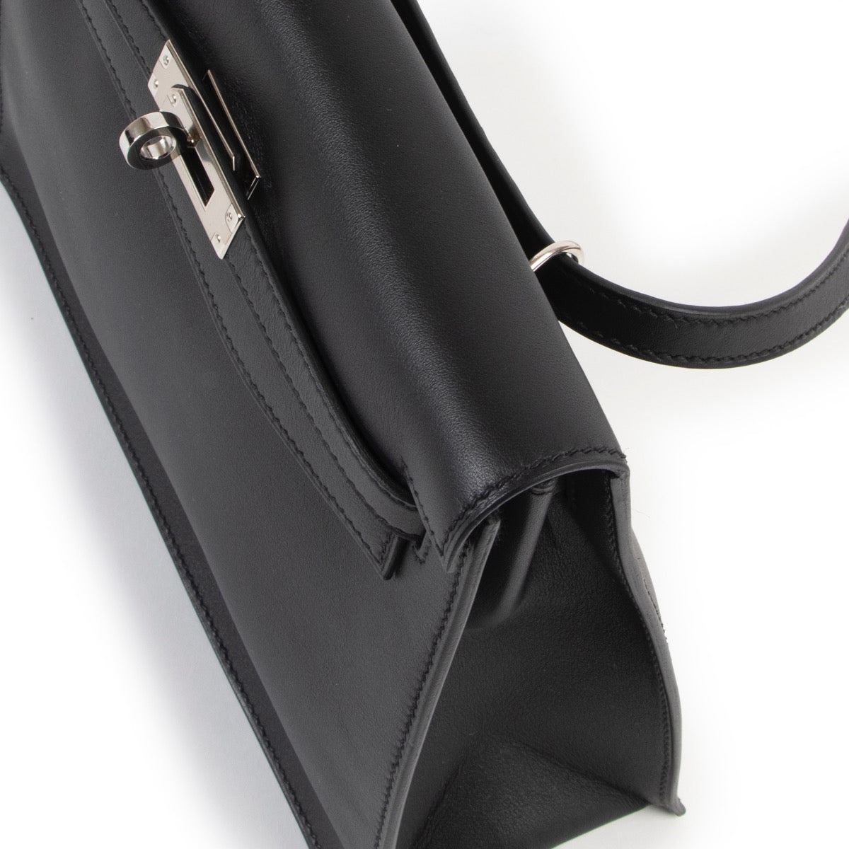 Hermes Black Kelly Danse Swift PHW shop safe online Hermes Black Kelly Danse Swift PHW. achiever en lingne seconde main Hermes Black Kelly Danse Swift PHW