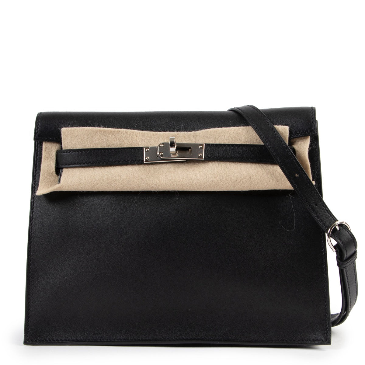 Hermes Black Kelly Danse Swift PHW shop safe online Hermes Black Kelly Danse Swift PHW. achiever en lingne seconde main Hermes Black Kelly Danse Swift PHW