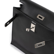 Hermes Black Kelly Danse Swift PHW shop safe online Hermes Black Kelly Danse Swift PHW. achiever en lingne seconde main Hermes Black Kelly Danse Swift PHW