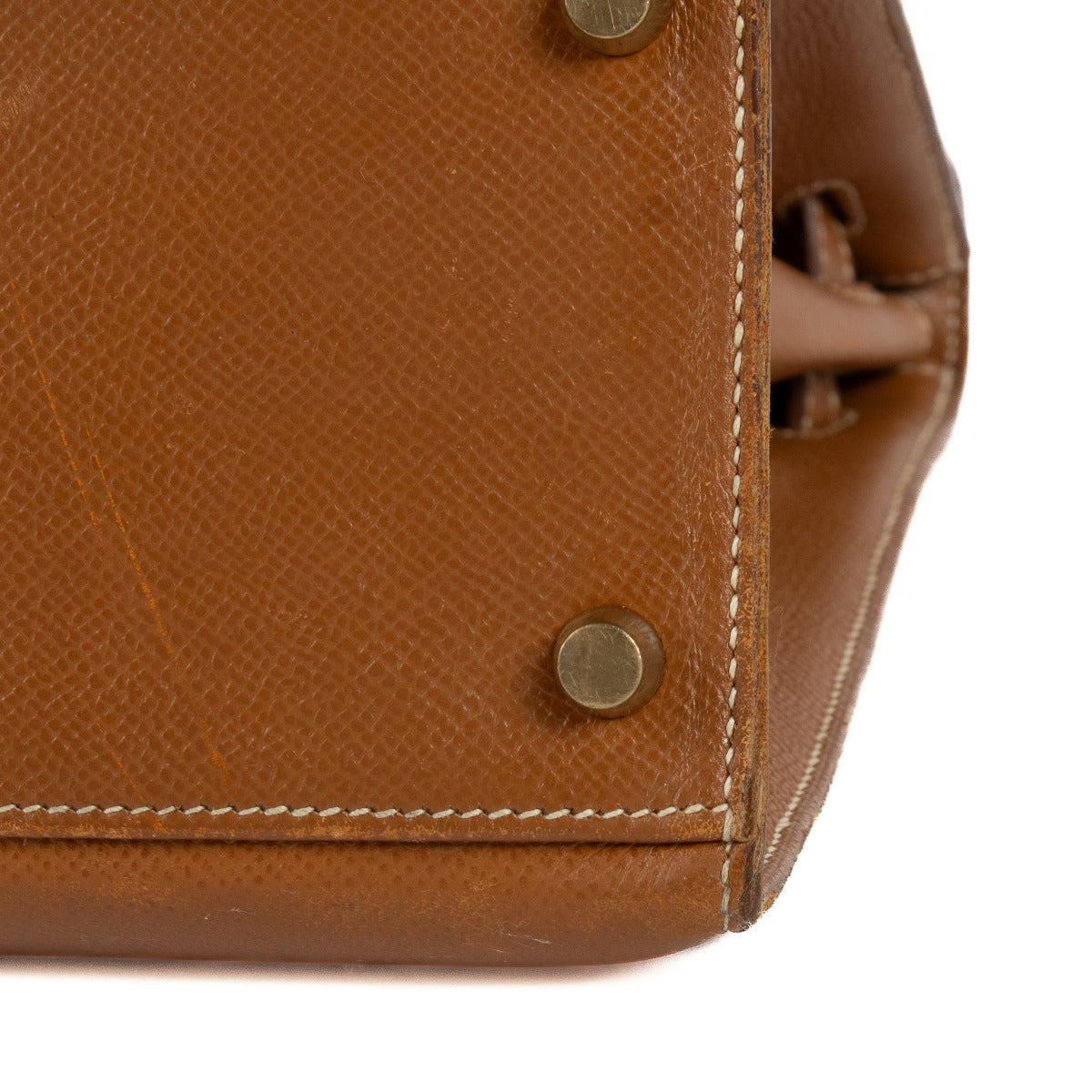 Hermès Vintage Kelly 32 Goud Courchevel GHW