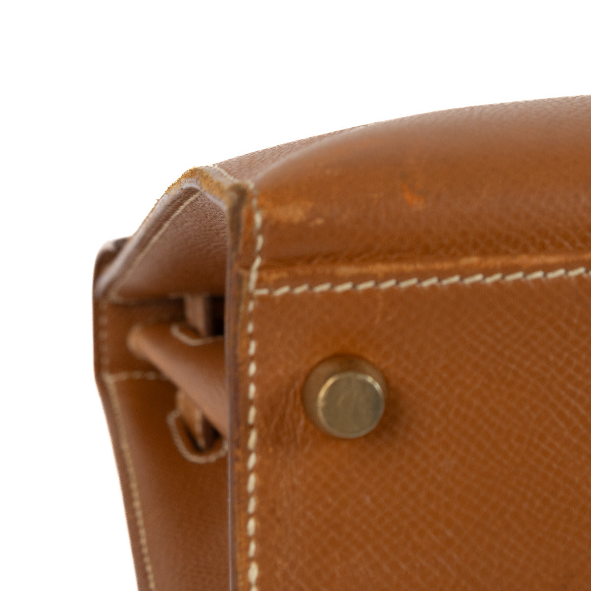 Hermès Vintage Kelly 32 Goud Courchevel GHW