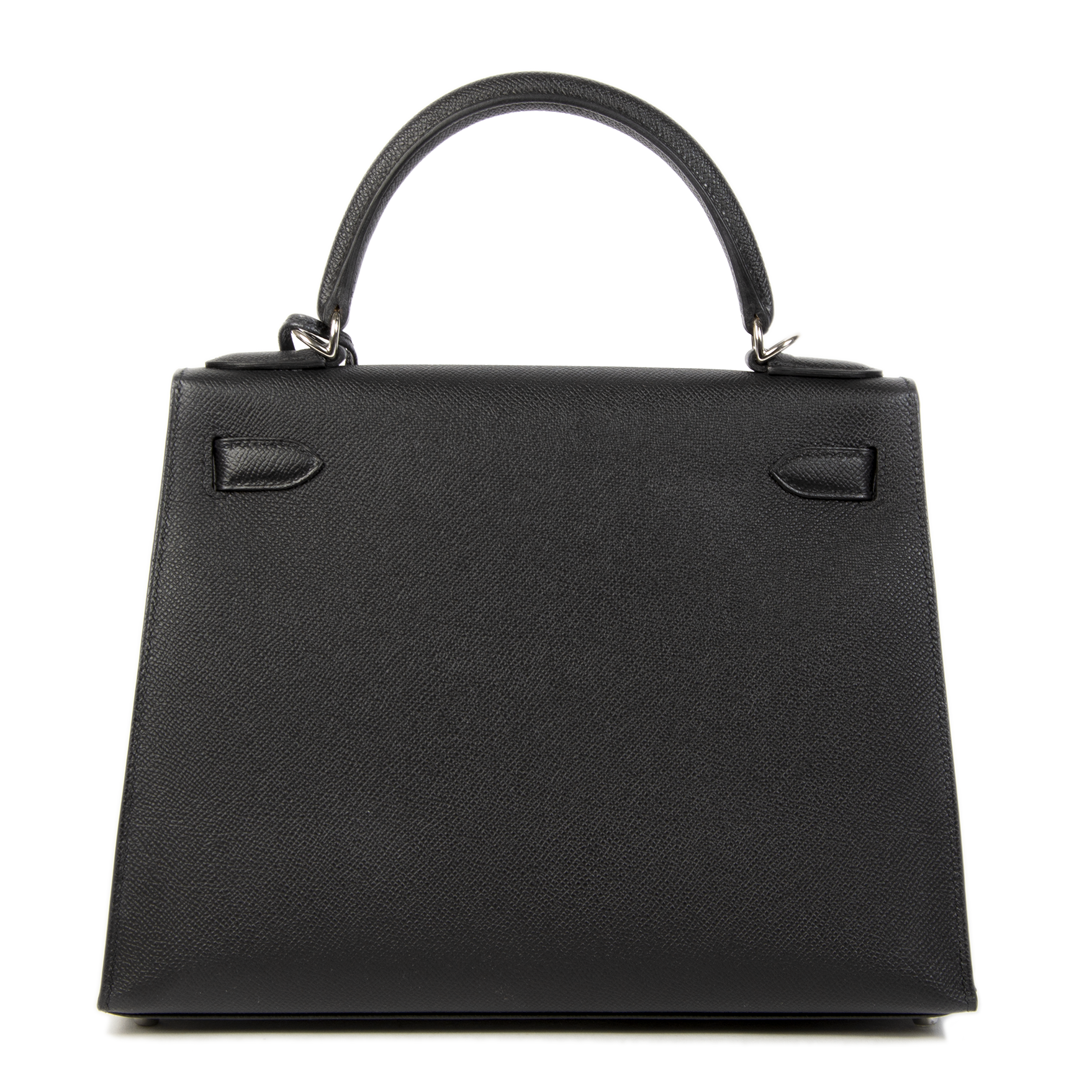 Hermès Kelly Sellier 28 Veau Epsom Black PHW