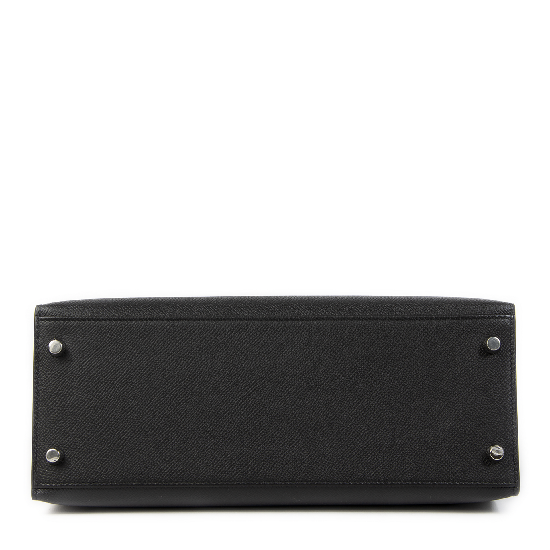 Hermès Kelly Sellier 28 Veau Epsom Black PHW
