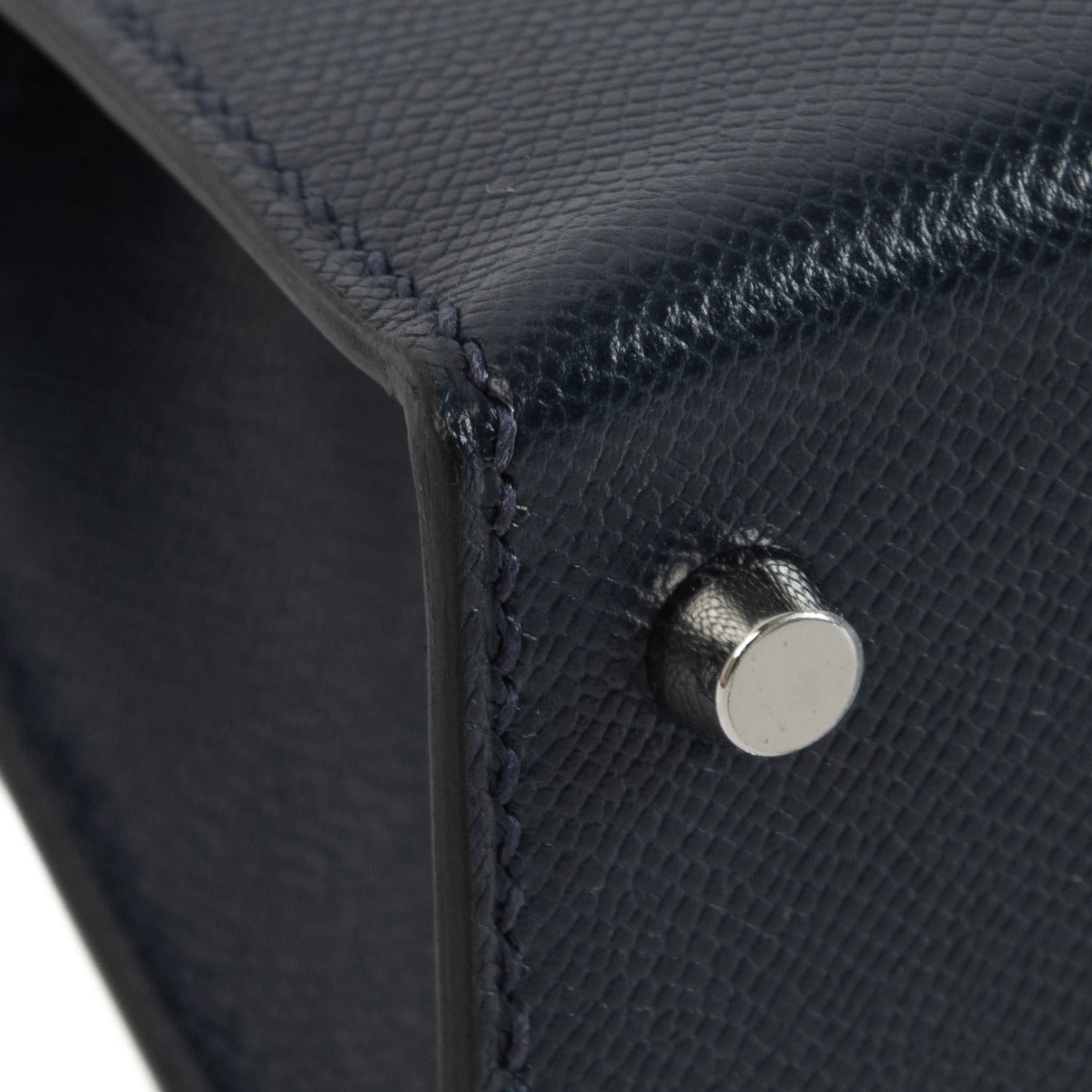 *niet online* Hermès Kelly Mini II Bleu Nuit Madam PHW