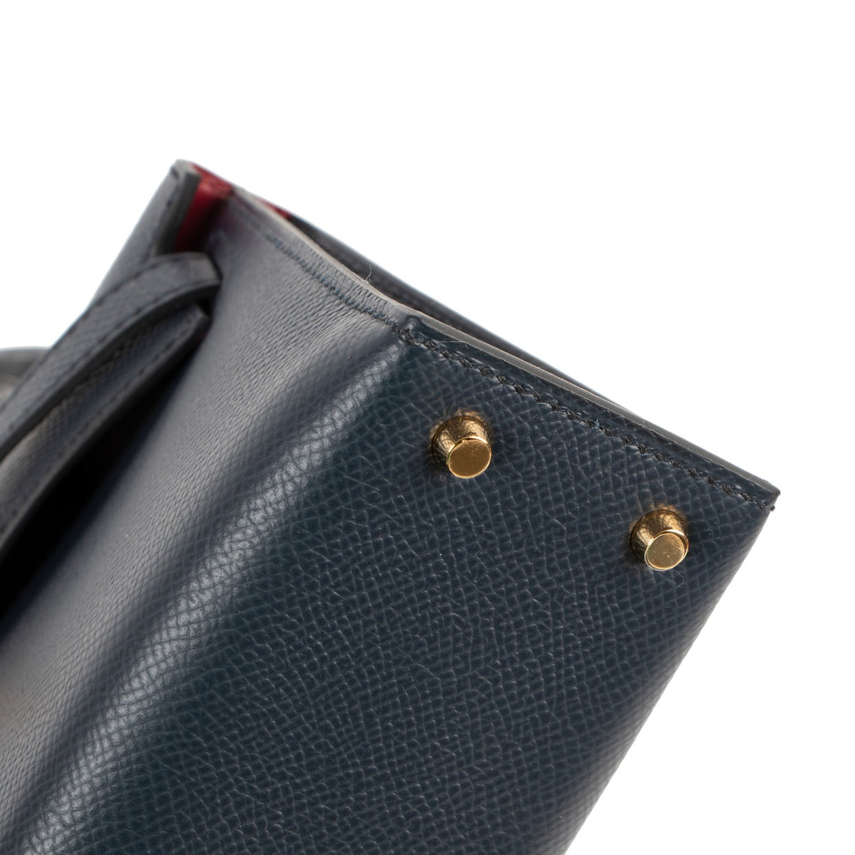 Hermès Kelly 20 Mini II Casaque Indigo/Black/Rouge Grenat Epsom Gold Hardware Limited Edition