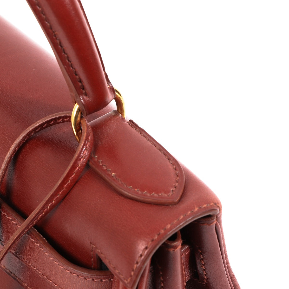 Hermès Vintage Kelly 28 Box Gold Hardware