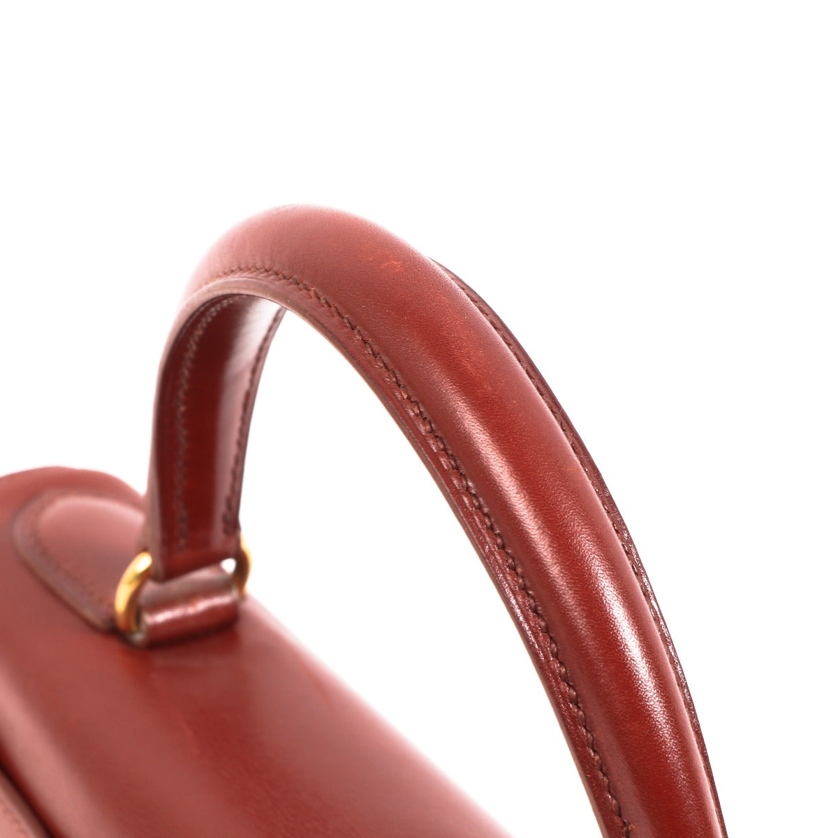 Hermès Vintage Kelly 28 Box Gold Hardware